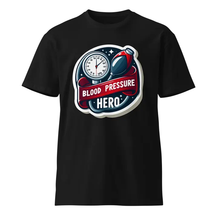 Blood Pressure Hero Unisex Tee product image (1)
