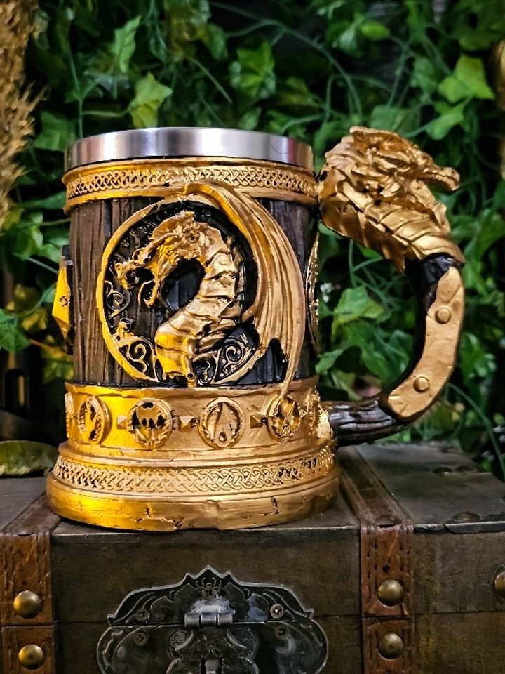 The Armored Kingdom Draco Gold Sovereign Mug product image (1)