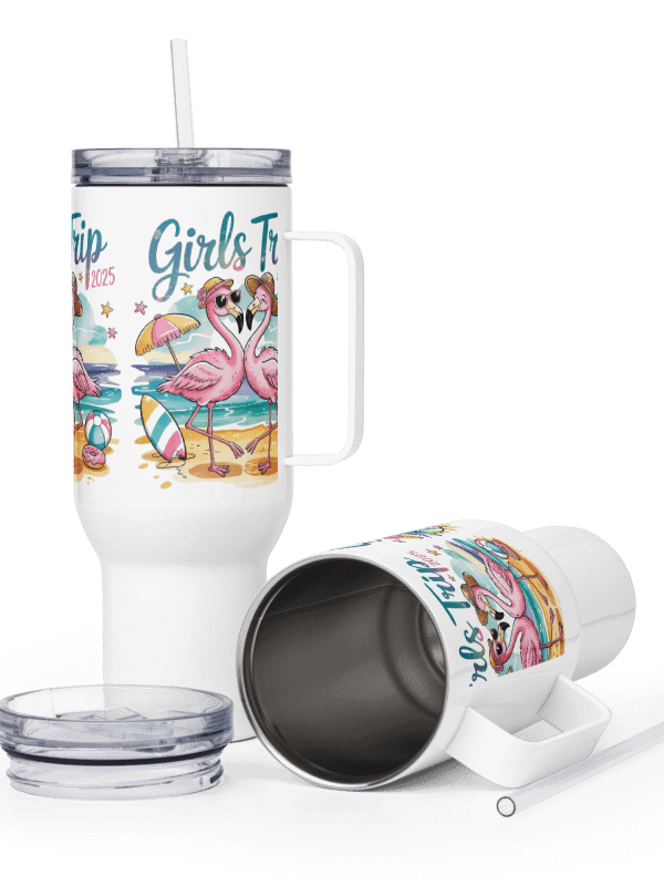 Girls Trip Flamingo Paradise Travel Mug product image (3)