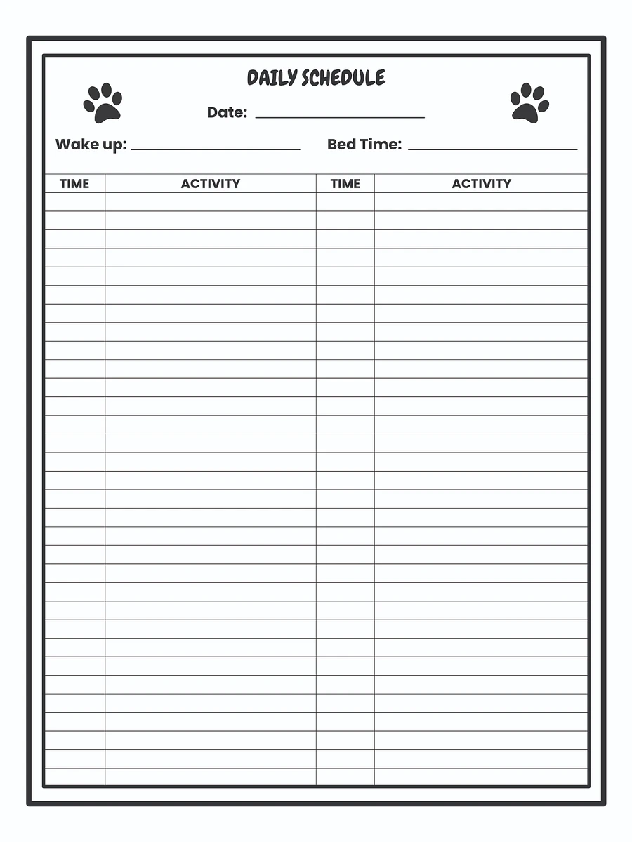 Free Puppy Tracking Pages product image (3)