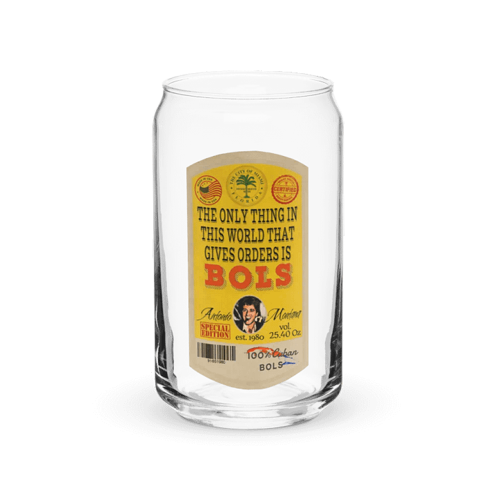 Antonio Montana's BOLS Gin Can-Shaped Glass product image (1)