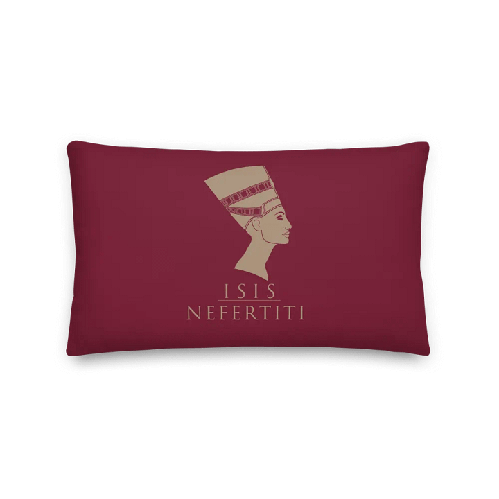 Nefertiti Purple Premium Pillow product image (5)