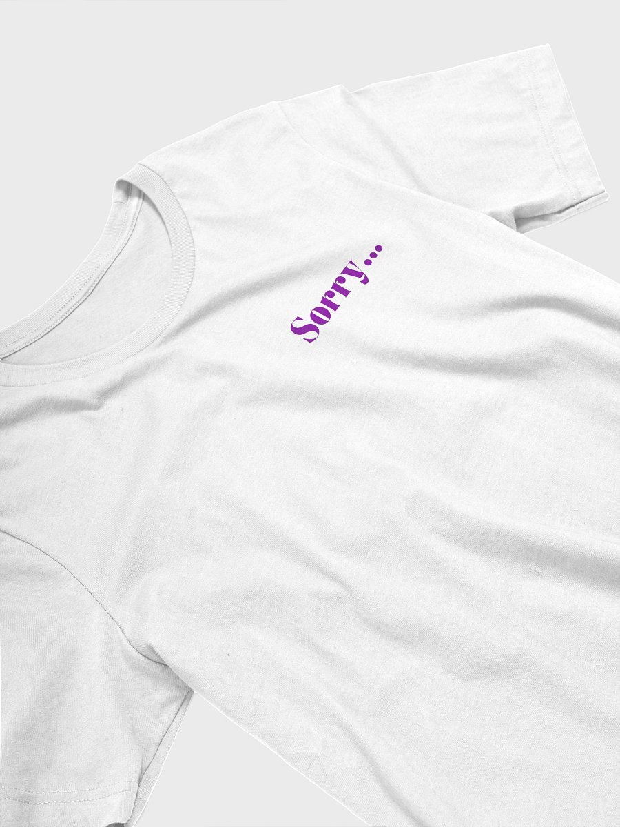 “Sorry… It’s MyTime” Unisex Tee | MyTime Movie Network Collection product image (3)