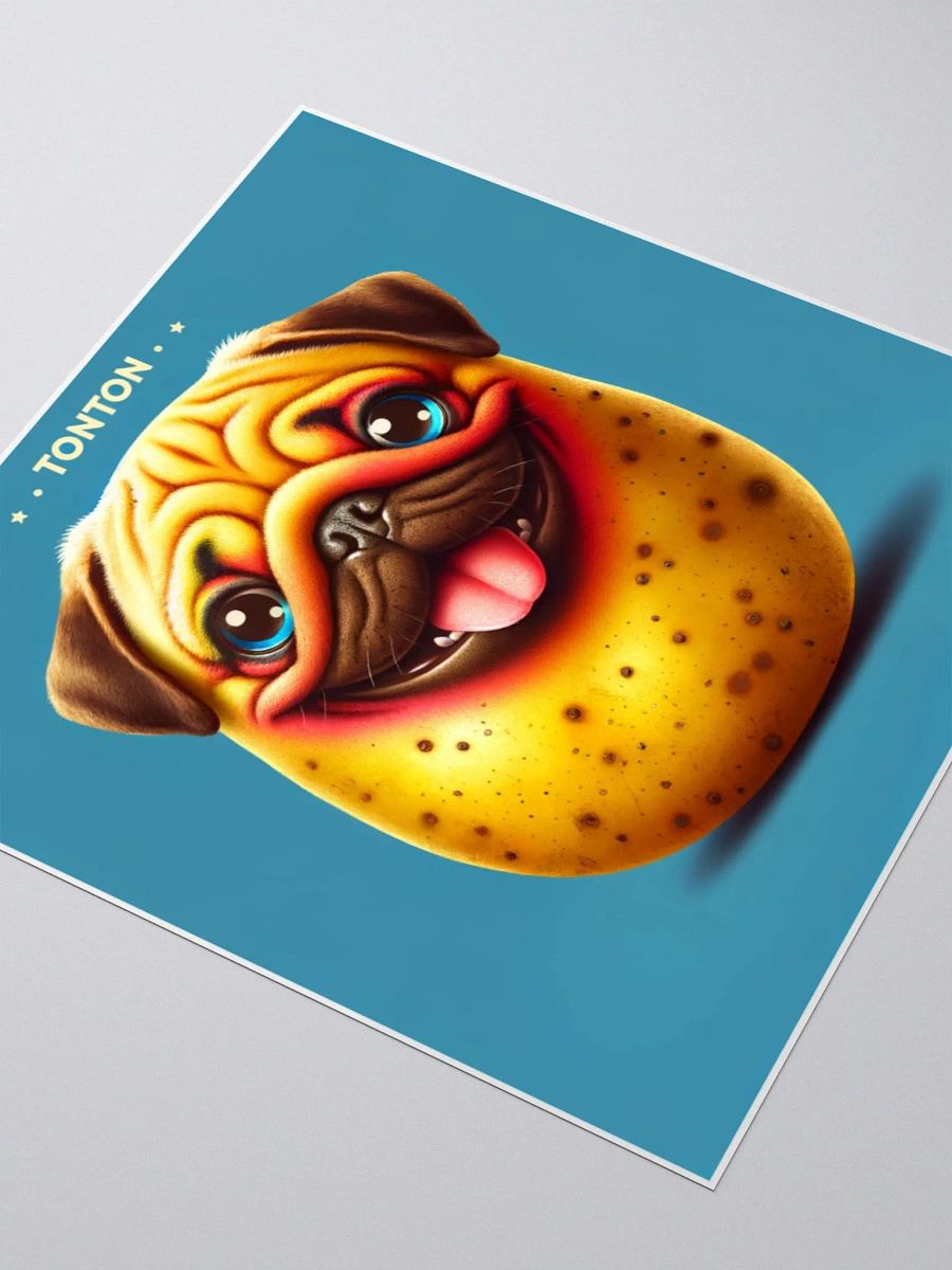 Idaho Pugtato Sticker product image (3)