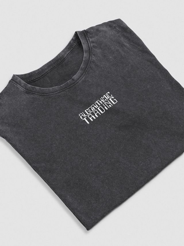 Algorithmic Trading Denim T product image (2)