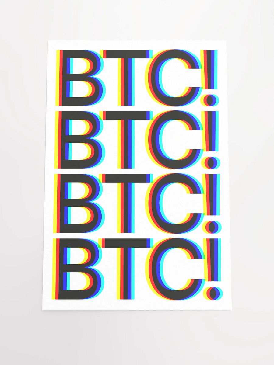 BTC! Pop Poster product image (1)