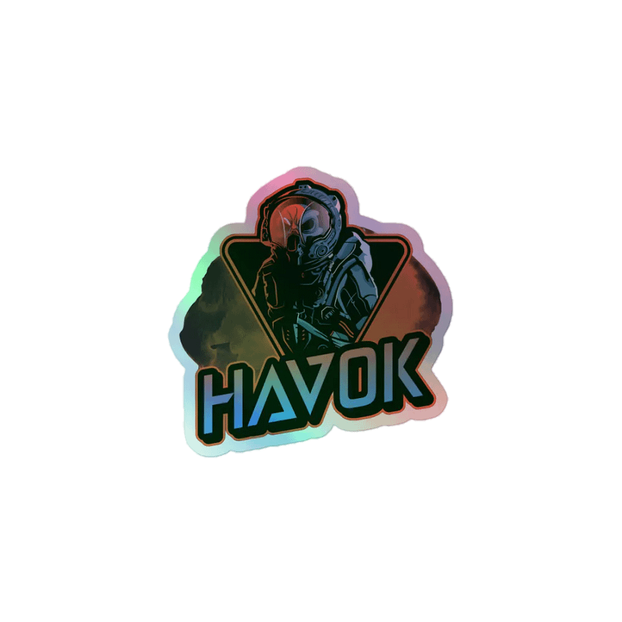 Hav0k HoloEmblem Sticker product image (1)
