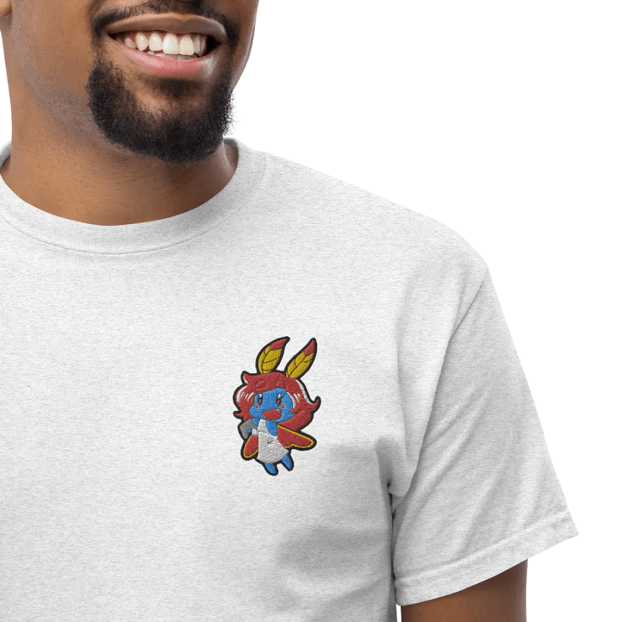 Drey the Moth Embroidered T-Shirt product image (411)
