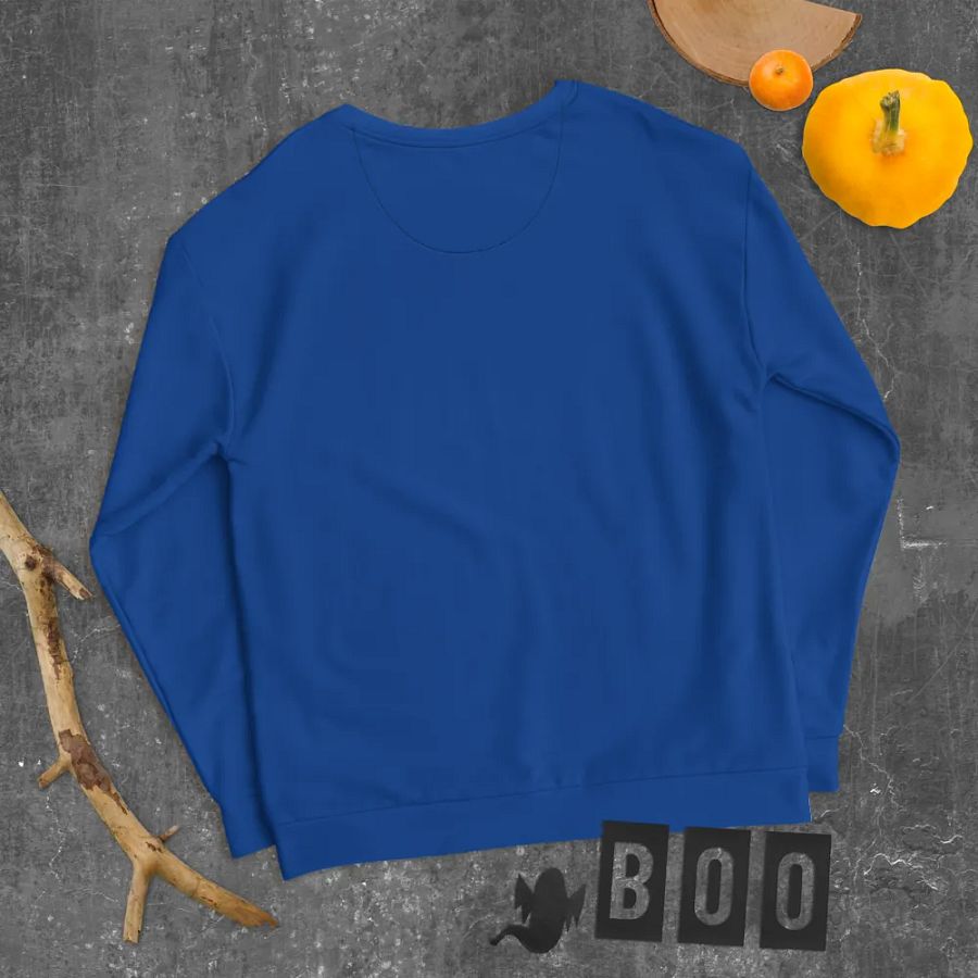 Plain Ocean Blue True Summer Unisex Recycled Polyester Heavyweight Premium Sweatshirt by Treasure Pie product image (11)