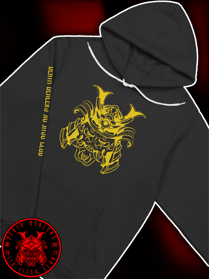 Death Dealers - Deluxe Logo Hoodie (Black and Yellow) product image (1)