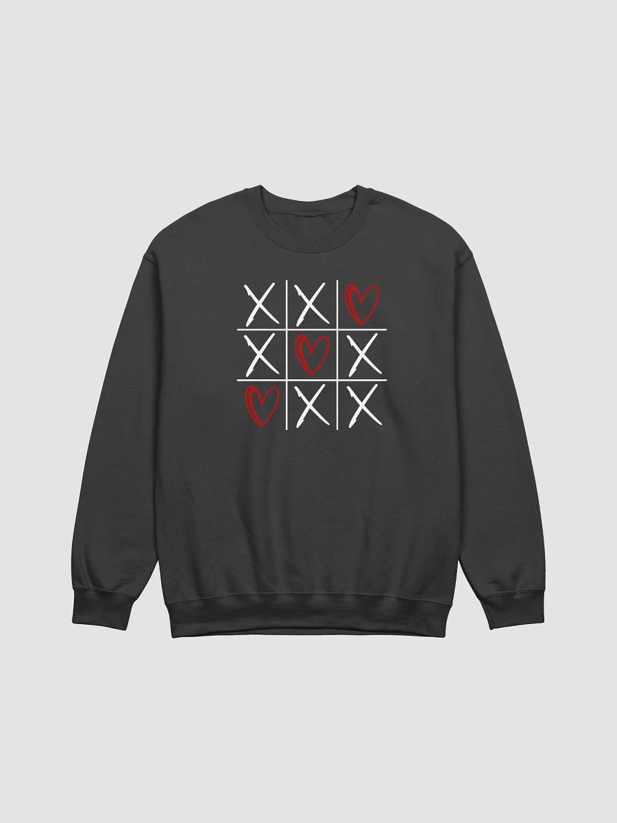Love Always Wins: Valentine's Day Tic Tac Toe Sweatshirt product image (1)