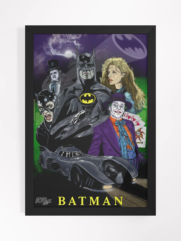 Batman 1989 Framed 12x18 Artwork product image (2)
