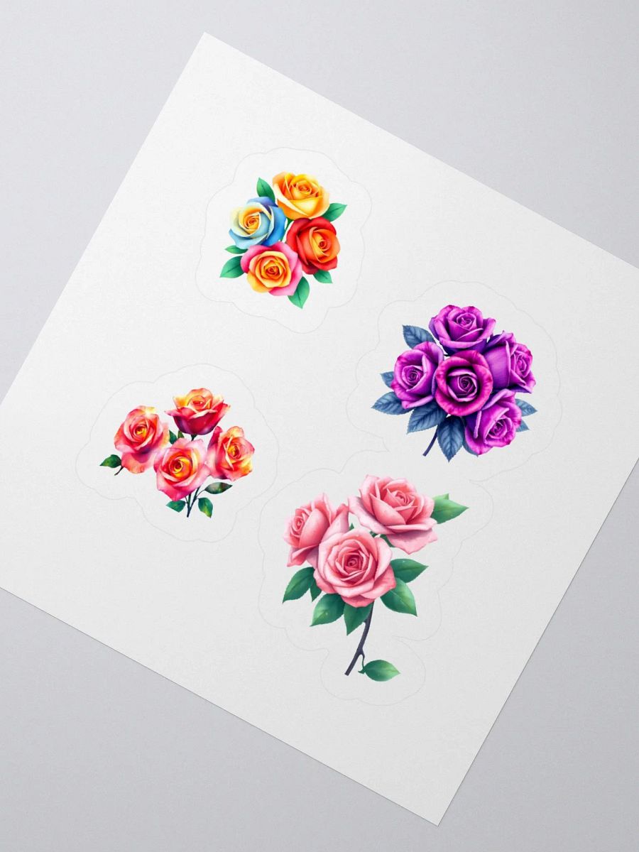 Chromatic Rose Clusters Stickers product image (8)