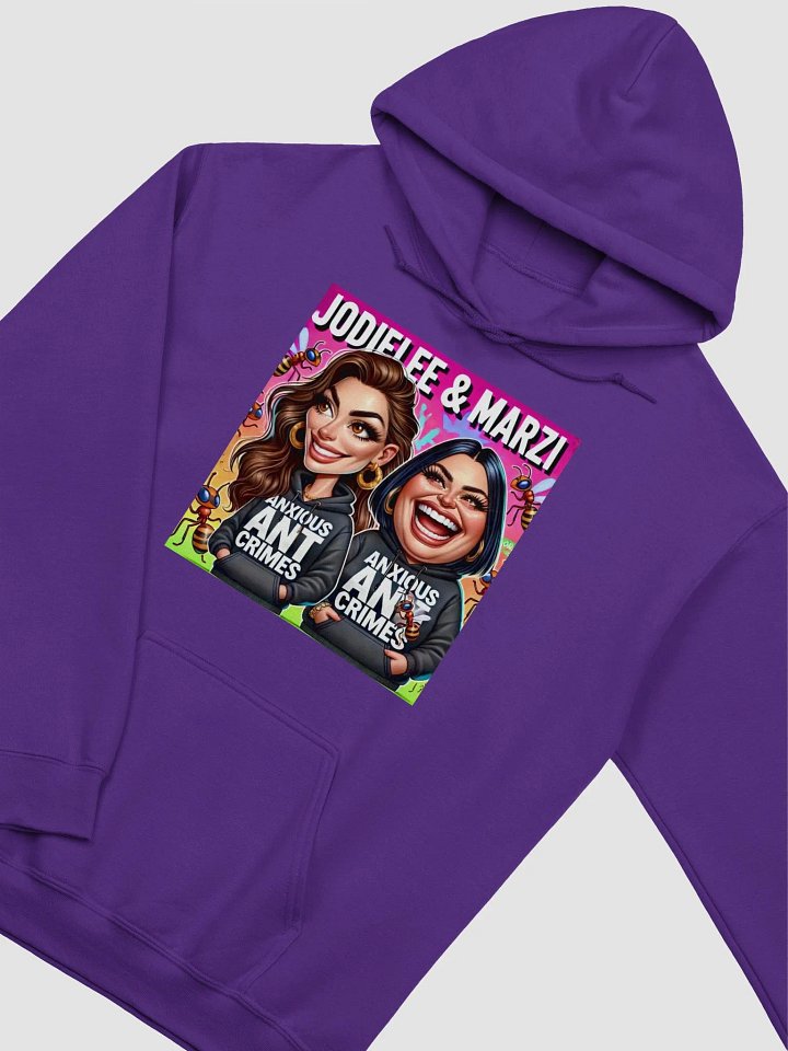 Vibrant Anxious Ant Crimes Caricature Hoodie product image (2)
