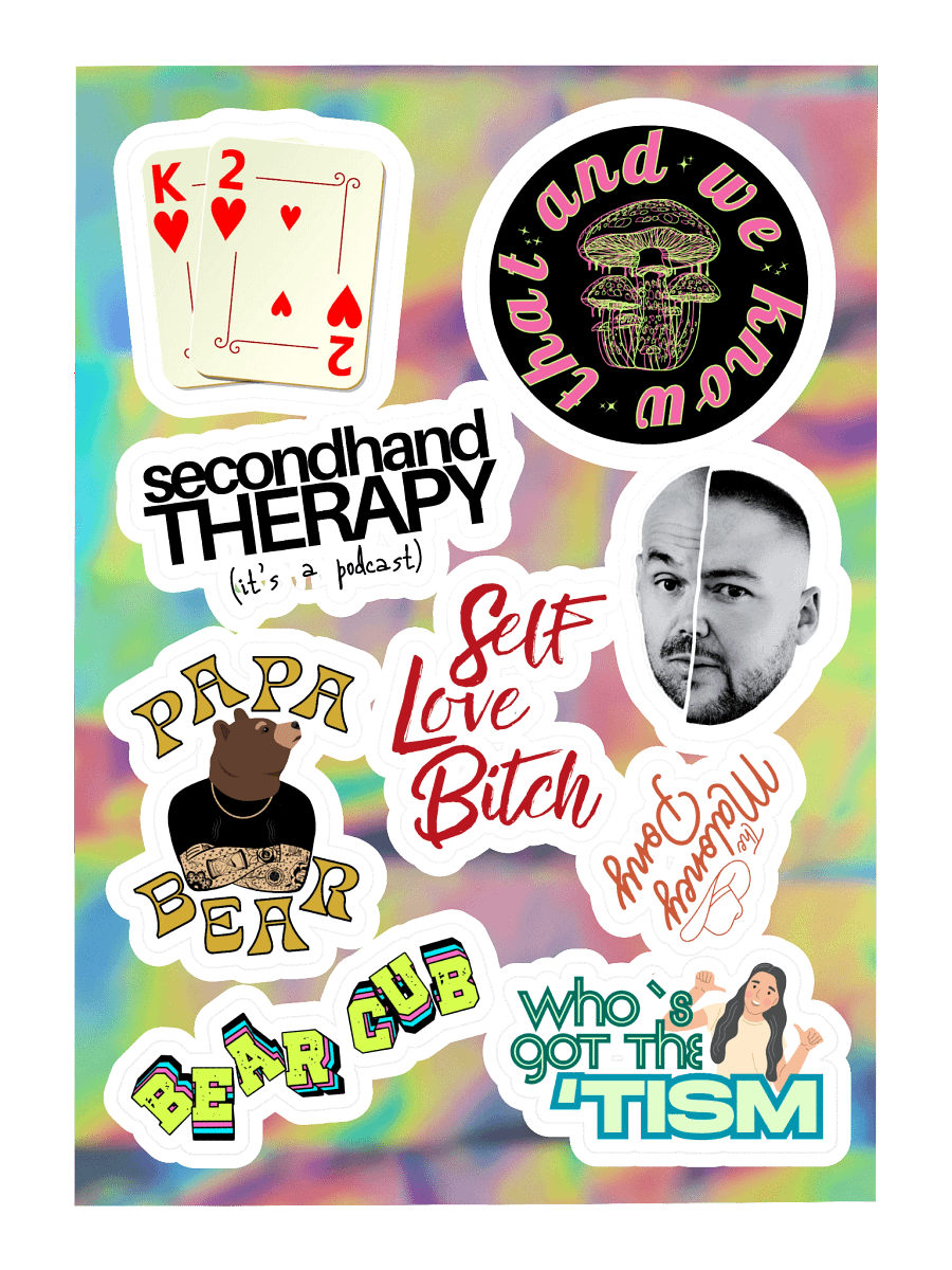 Secondhand Therapy | Sticker Sheet product image (1)