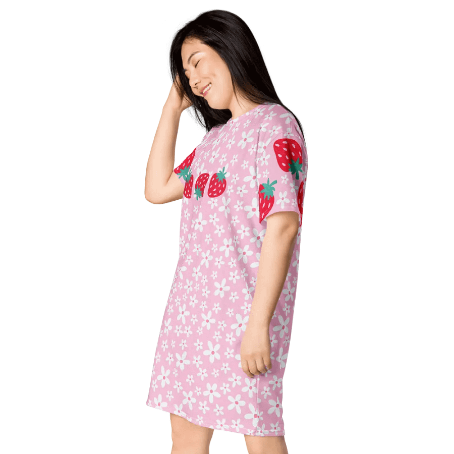 Strawberry Fields Forever T-Shirt Dress product image (11)