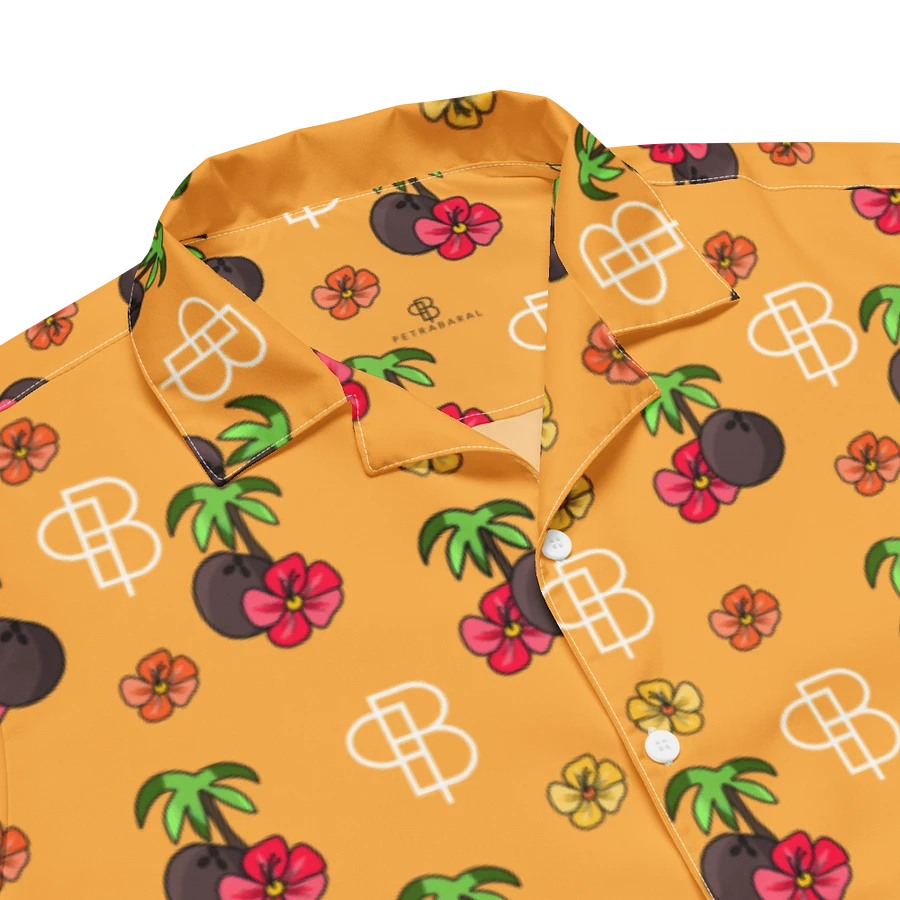 Orange Tropical Island Hawaiian Shirt product image (5)