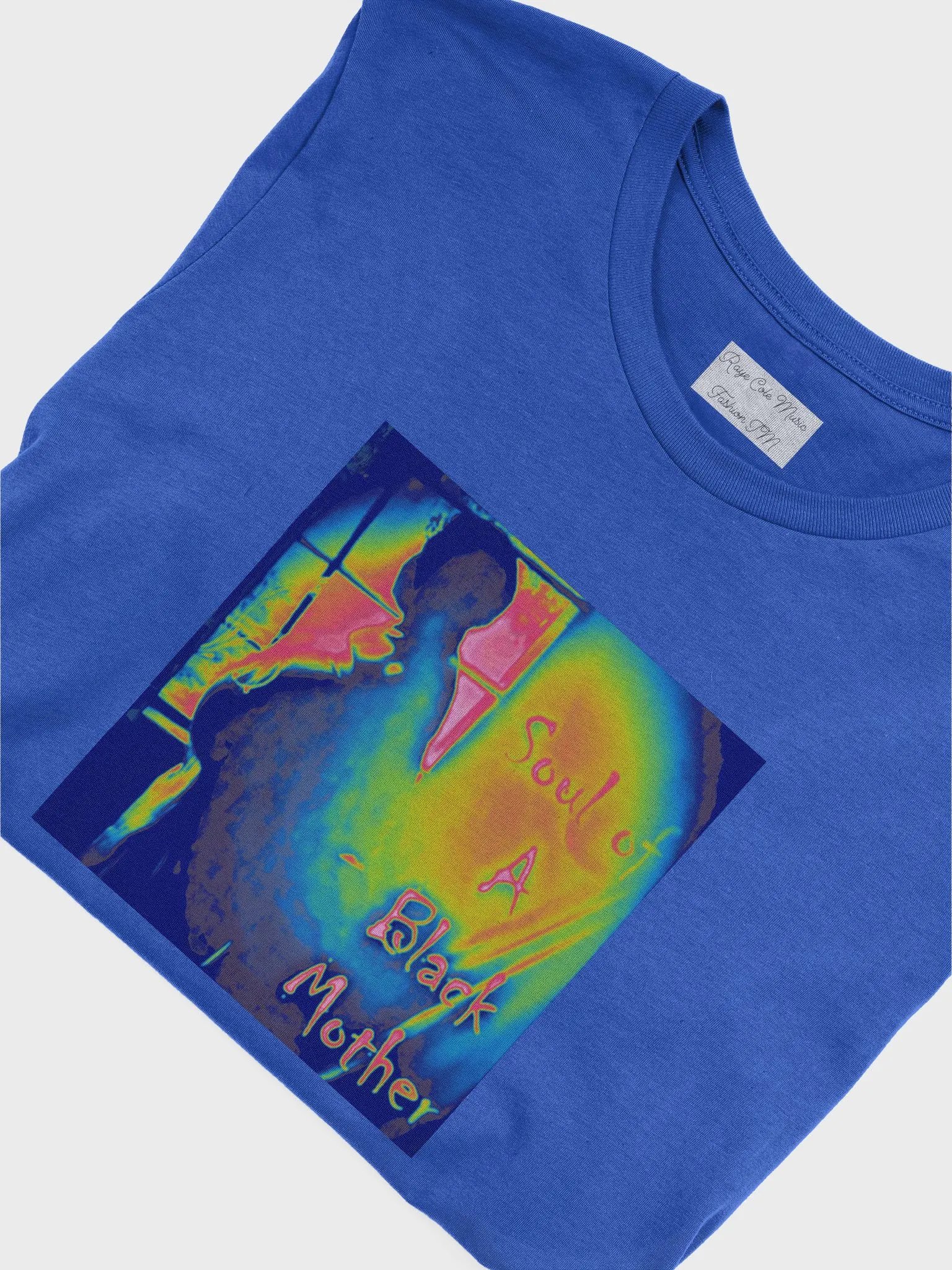Soul of A Black Mother Tee Blue Multi product image (5)