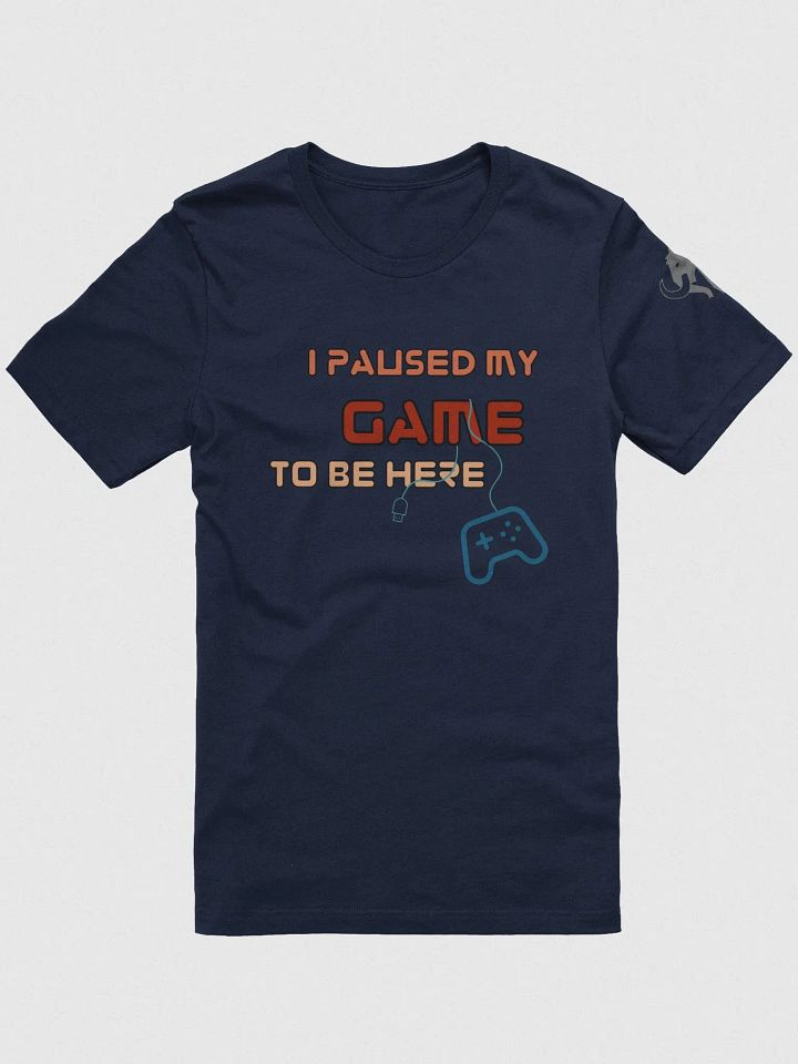 Paused My Game Tee Blue product image (4)