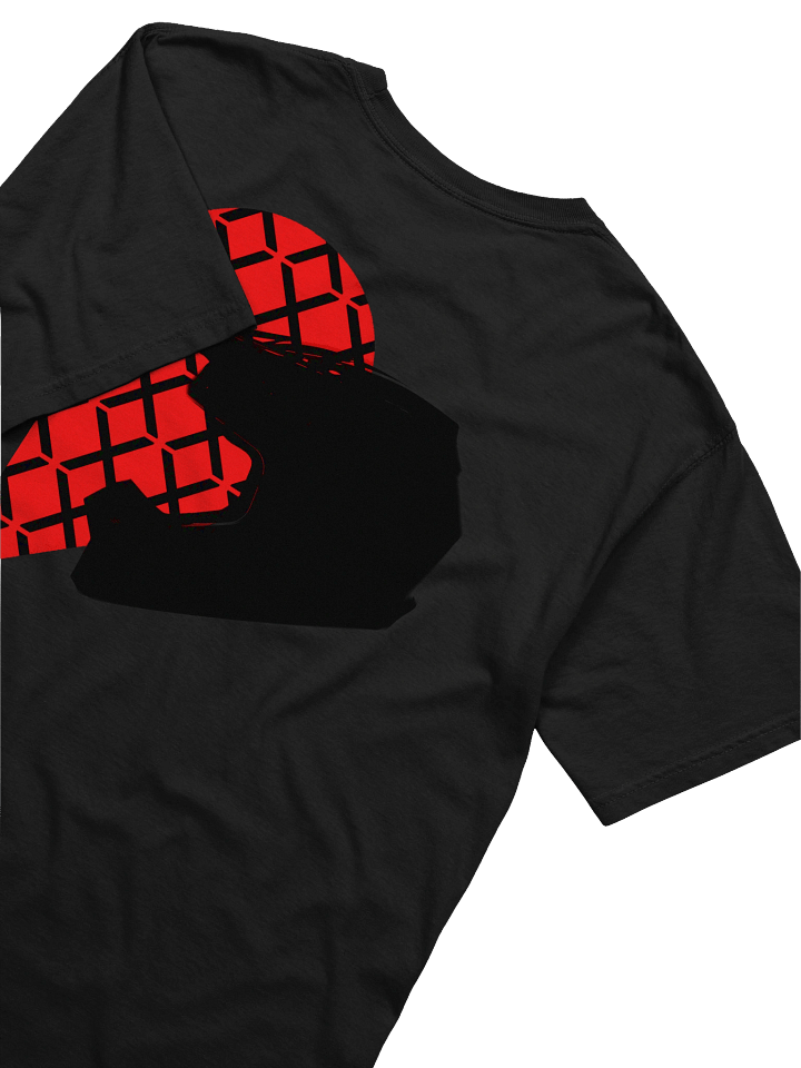 Matching Off-Road Helmet Heart (Black-Right) | Shirt product image (2)