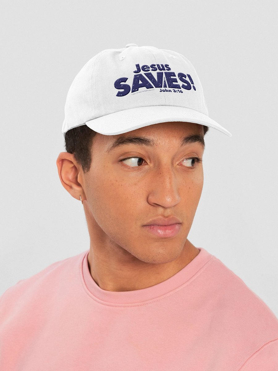Jesus Saves Hat John 3:16 | Christian Faith Cap | Bible Verse Printed Hat | Religious Gift for Him Her | Christian Cap product image (7)