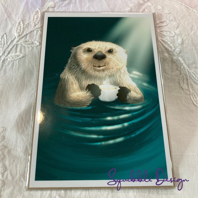 Mini Print - Tea Otter product image (1)