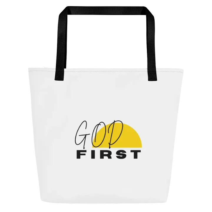 God First | Eco Tote Bag product image (1)