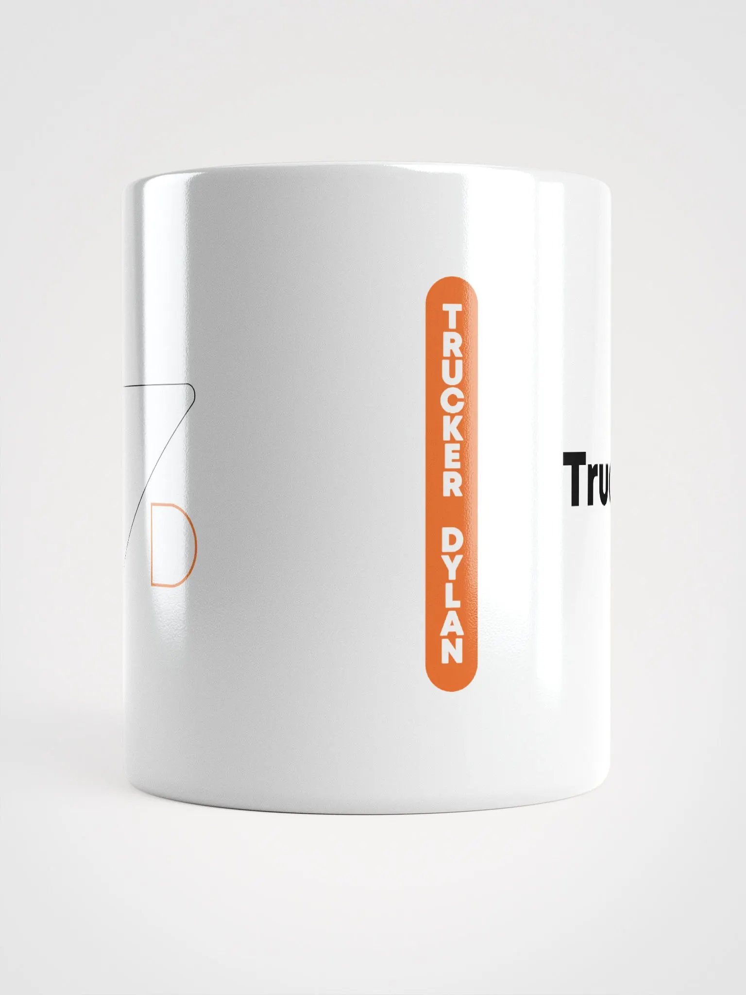 Trucker Dylan Classic Mug White product image (5)