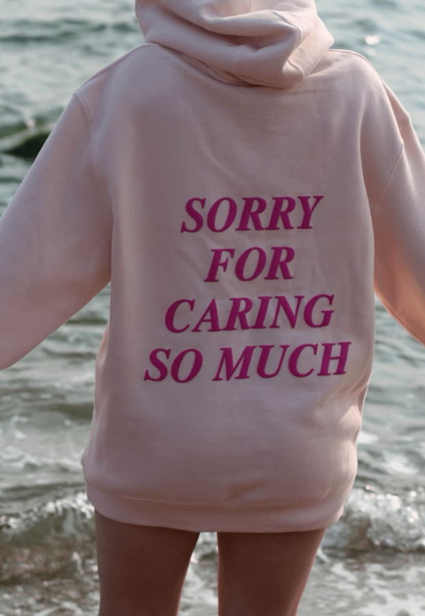 TNTC HOODIE- PALE PINK product image (6)