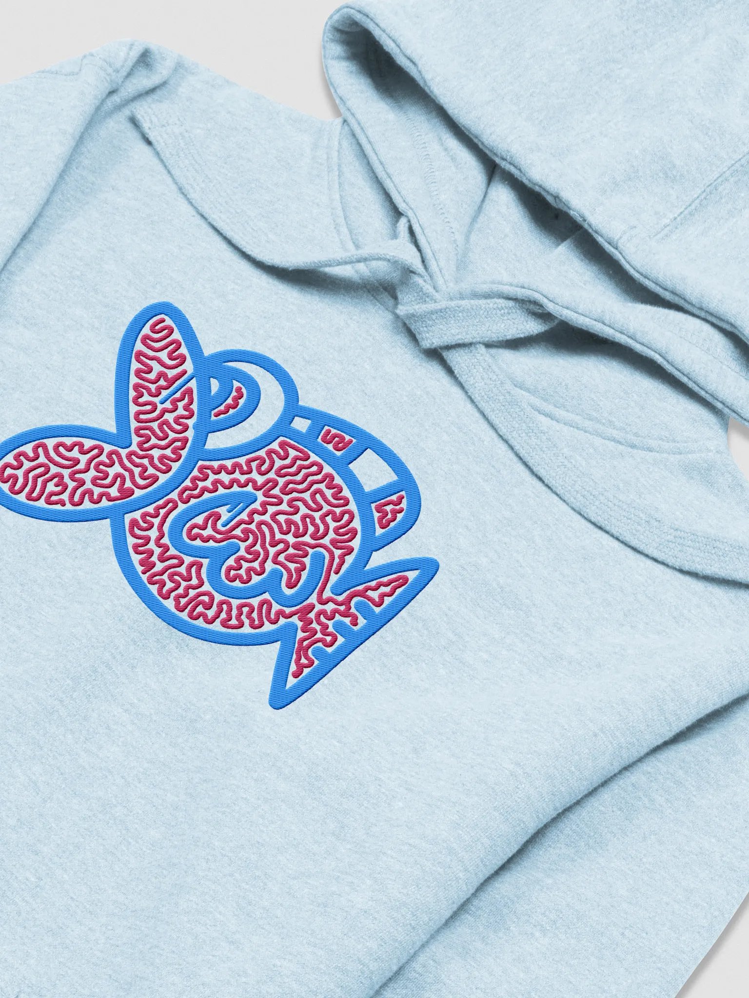 'Red Waves' Hoodie product image (3)