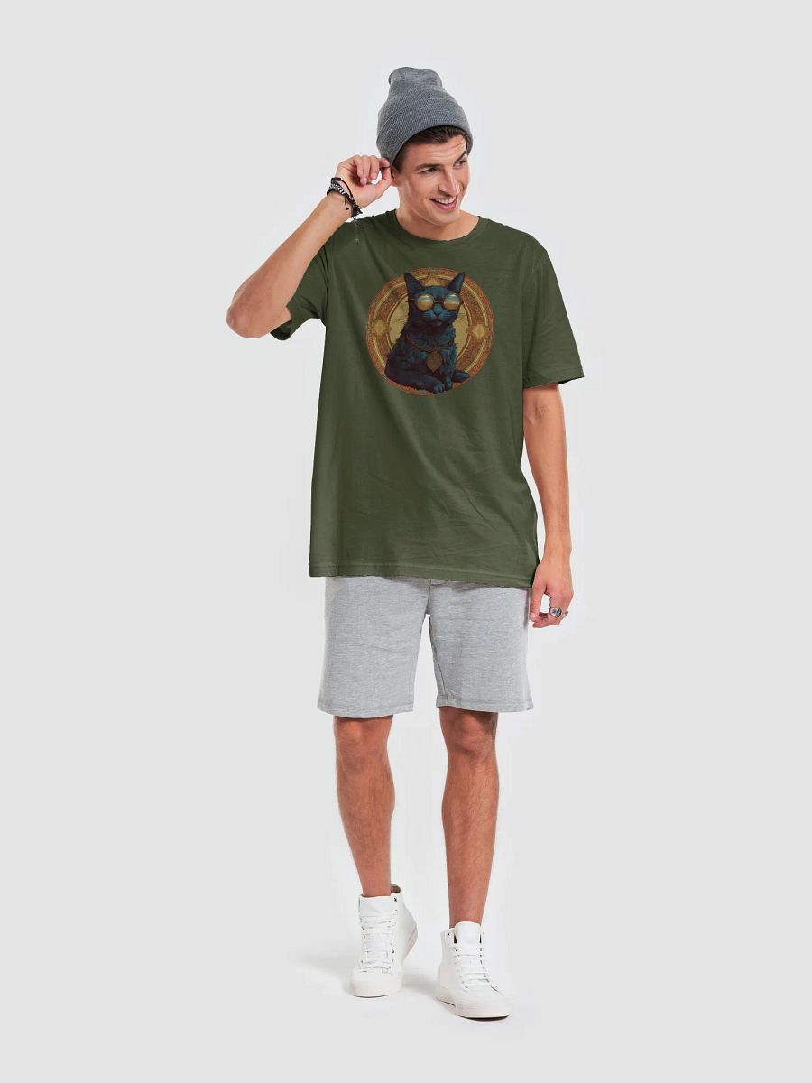 Mandala Cat Reflection T-Shirt product image (99)