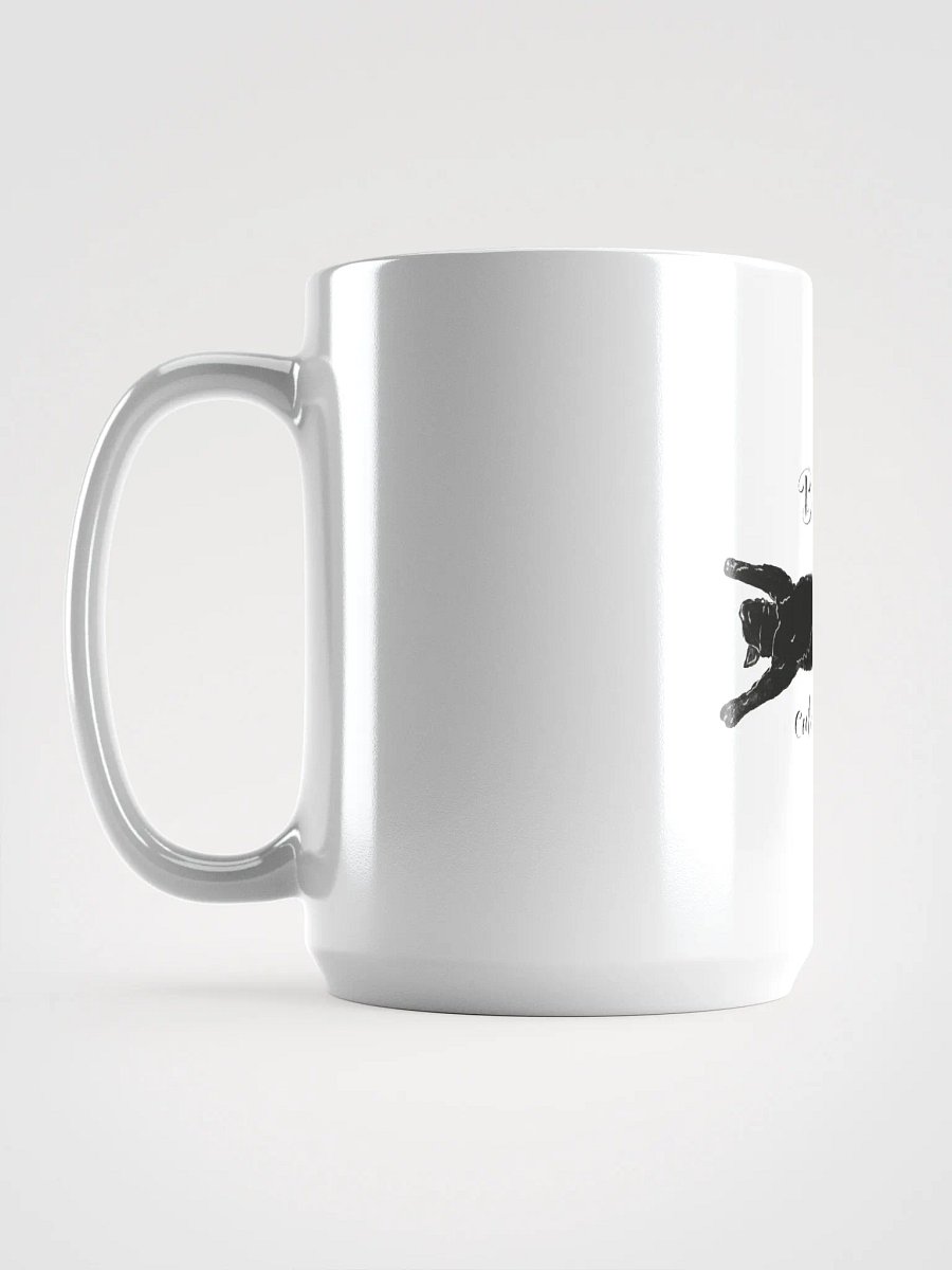 Cute Black Cat Silhouette Mug product image (3)