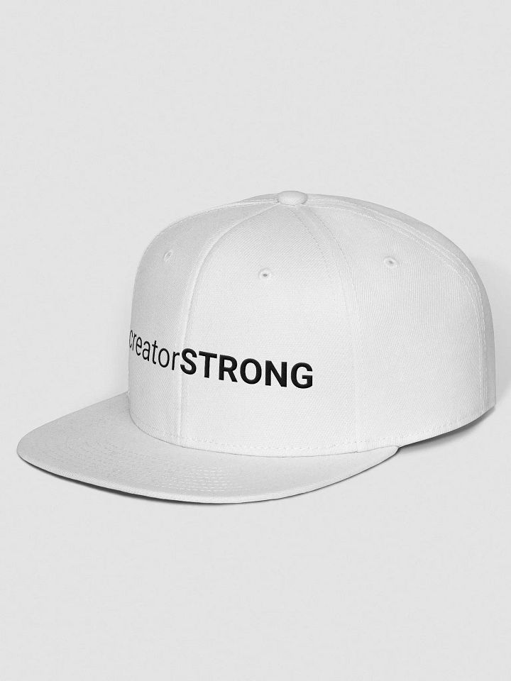 #creatorSTRONG - Hat - Black & Black product image (2)