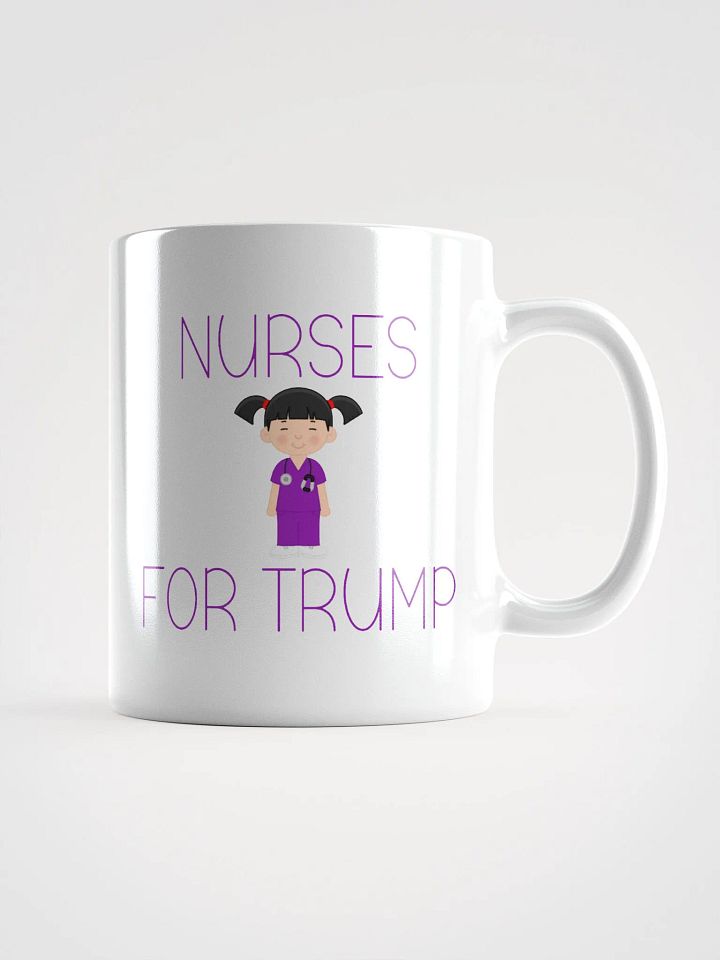 Nurses For Trump (F) Mug product image (1)