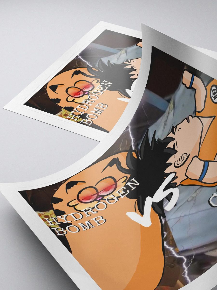 Garf vs Goku Sticker product image (4)