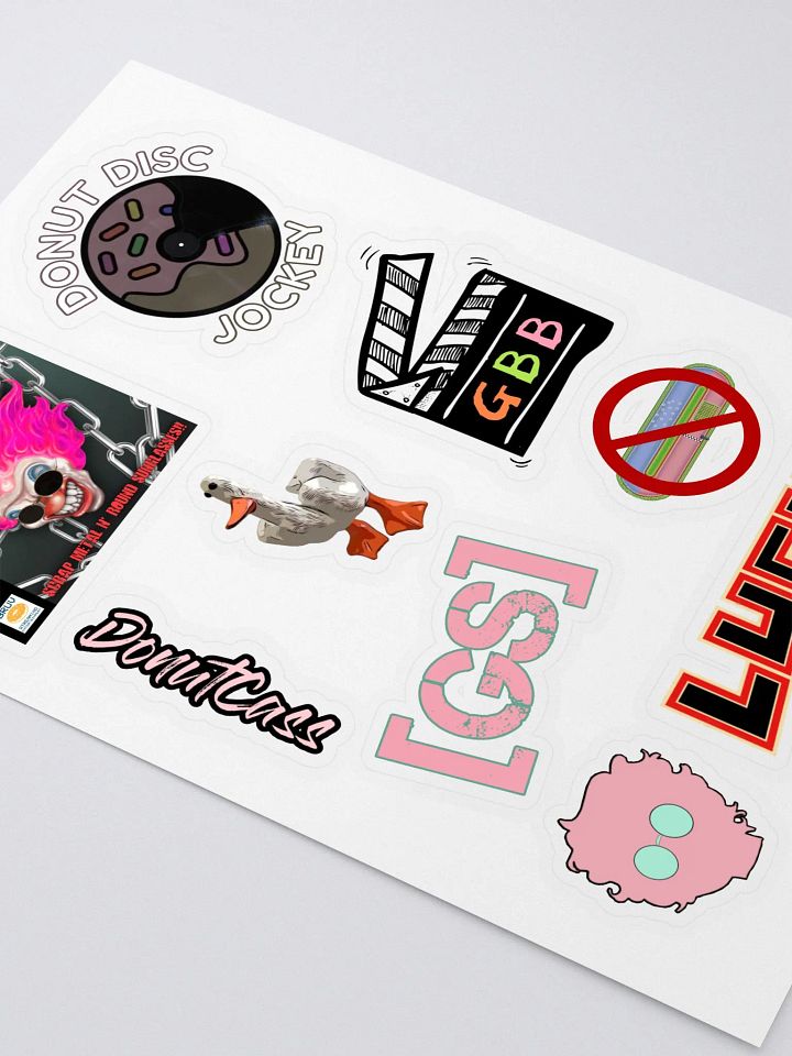 DonutCass Sticker Sheet product image (2)