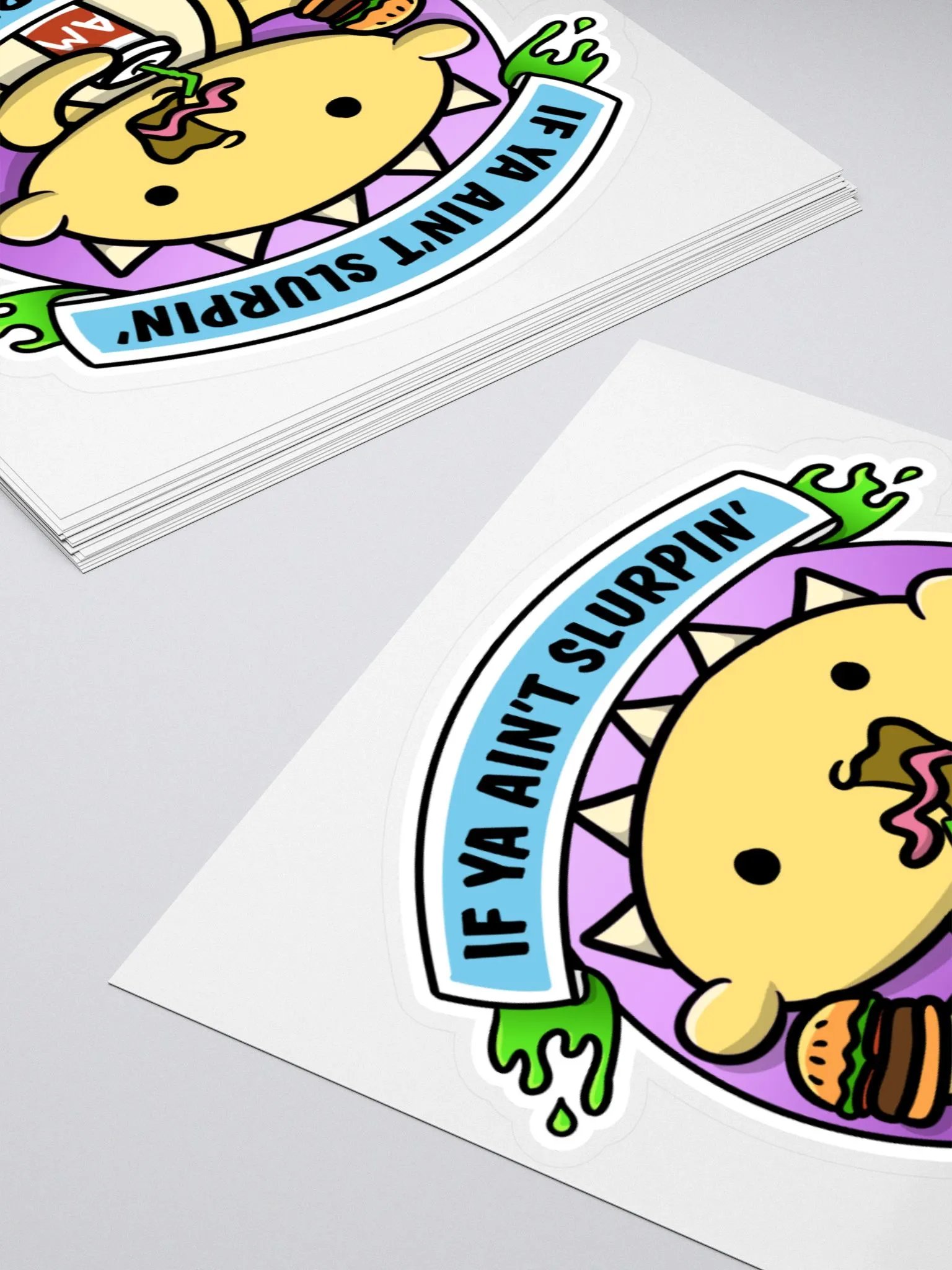 Slurpin' and Burpin' Sticker product image (12)