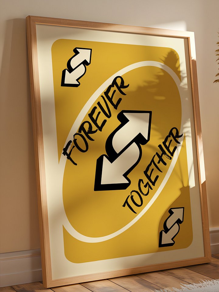 Forever Together Wall Art Yellow product image (1)