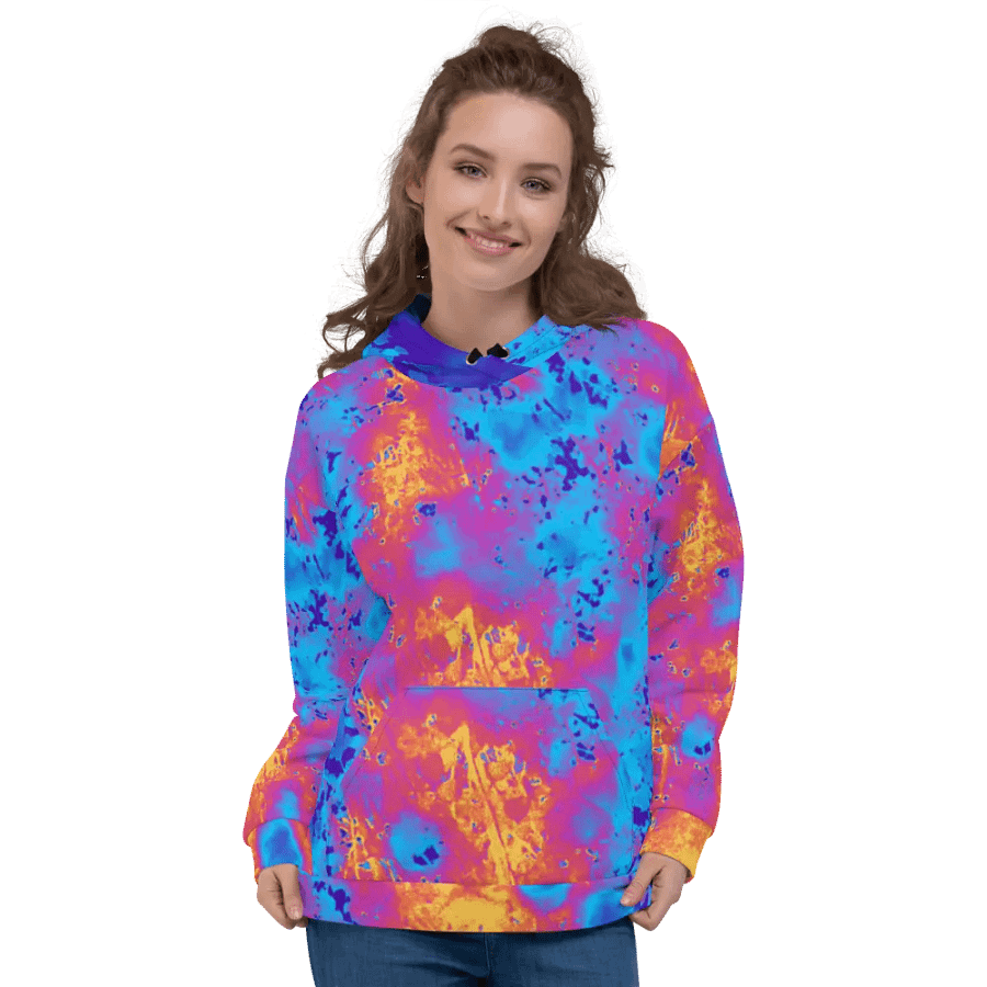 Nature's Abstract Unisex Pull Over Hoodie product image (4)