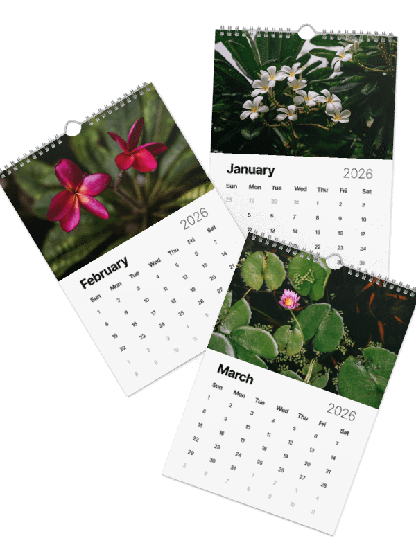 2026 Maui Flora Calendar - Photography by Kayla x Ruble product image (2)