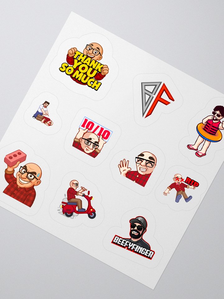 Beefy Stickers product image (5)