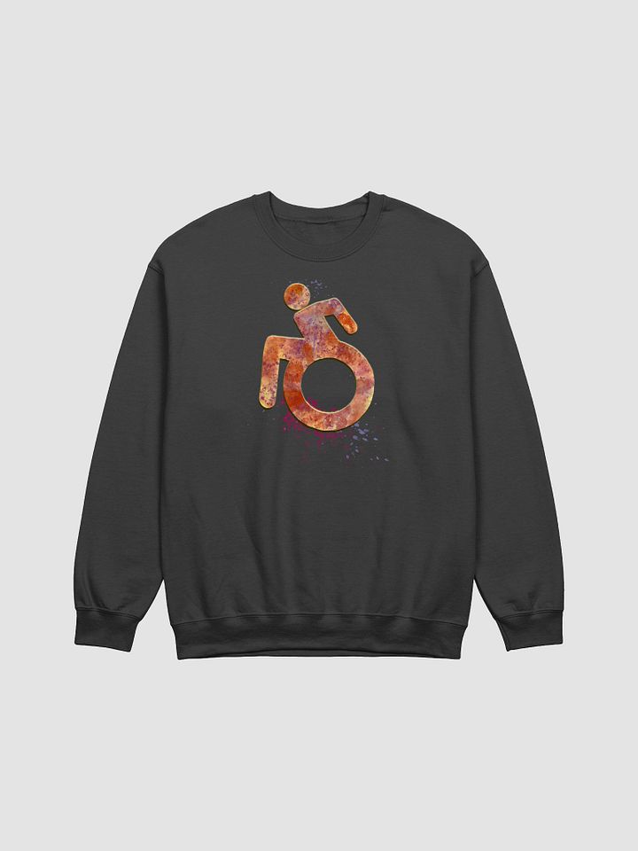Wheelie, Orange Splash Sweatshirt product image (1)