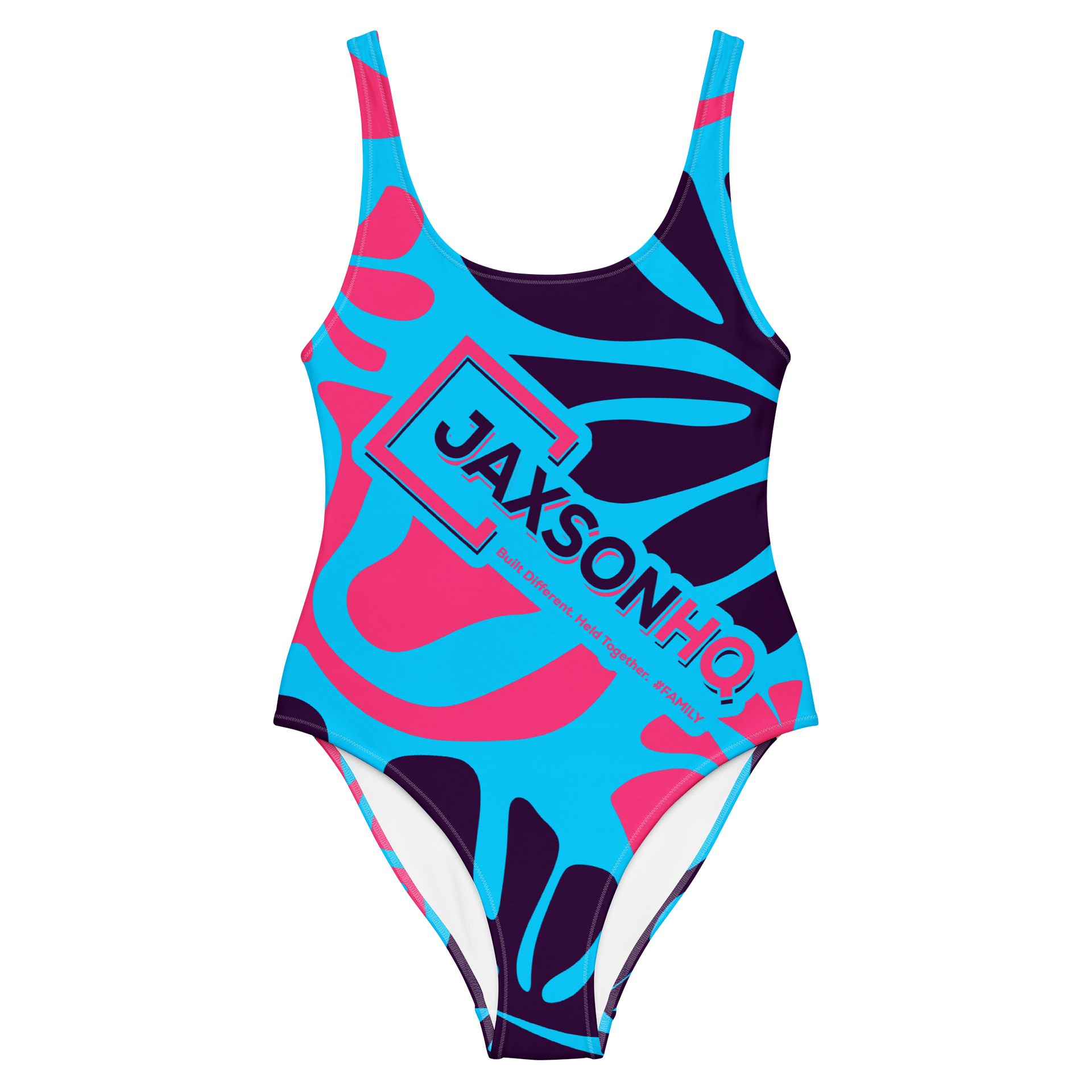 Vibrant Leaf and Floral All-Over Swimsuit product image (2)