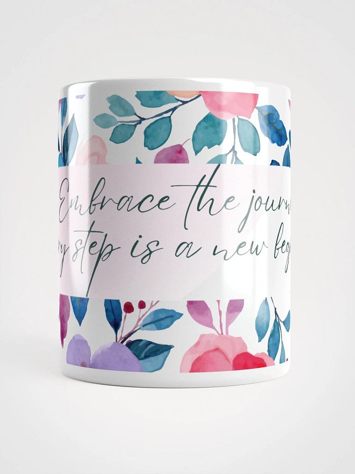Floral Journey Quote Mug product image (1)