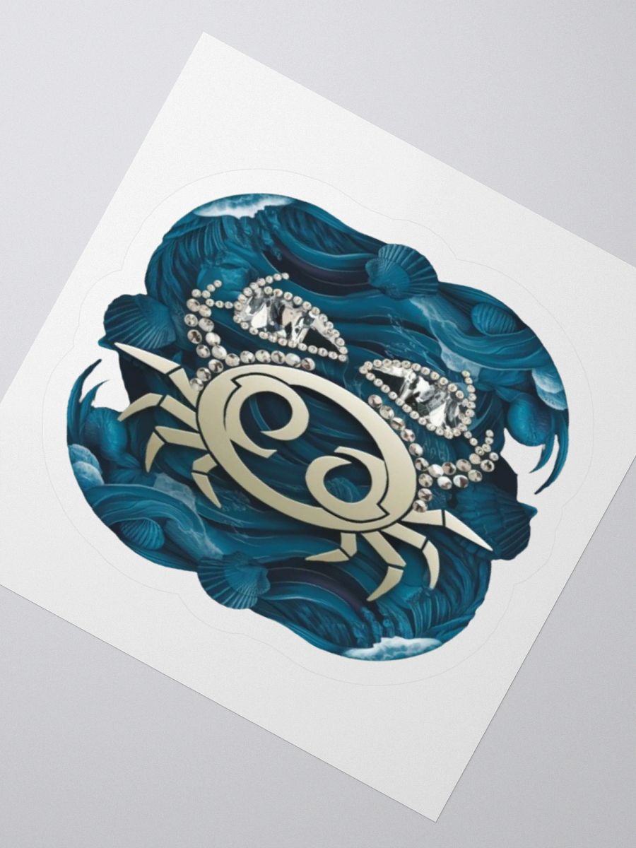 Cancer Zodiac Kisscut Sticker product image (6)