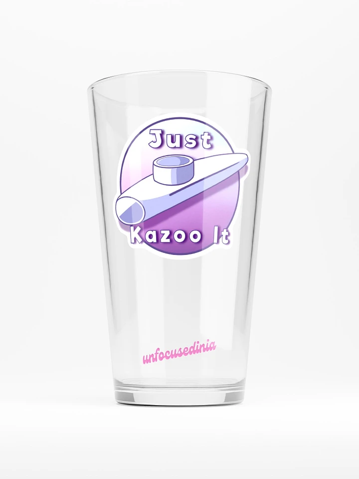 Just Kazoo it! Pint Glass product image (1)