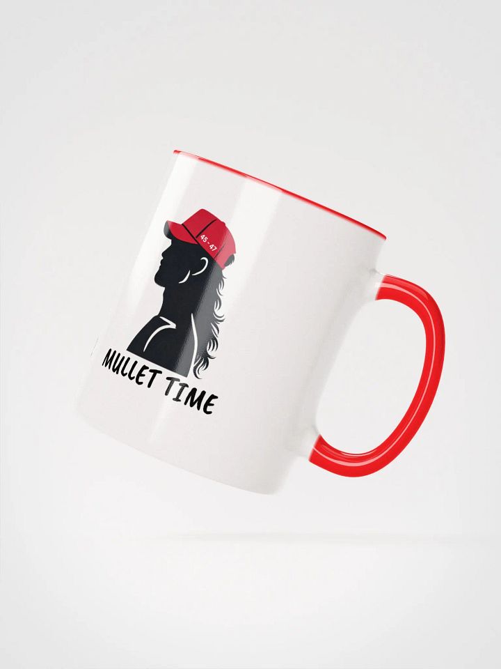 Trump 2024 Victory Coffee Mug, Mullet Lovers, 45 - 47 Hat, Patriotic Coffee Mug product image (2)