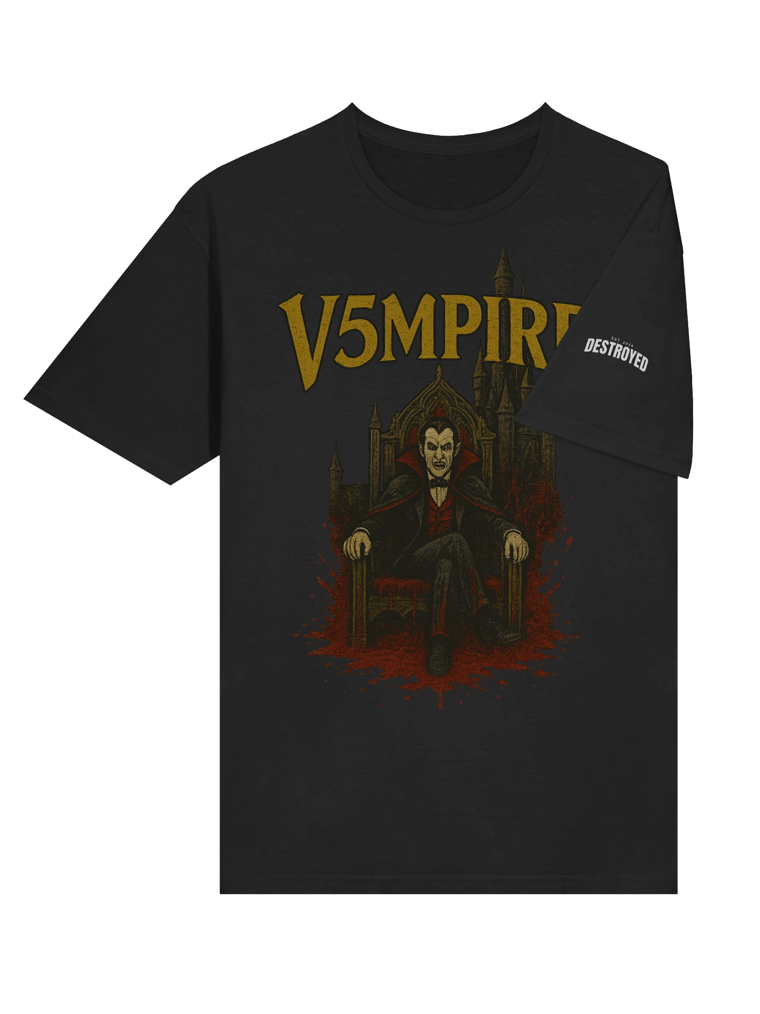 DESTROYED V5MPIRE GRAPHIC TEE product image (6)