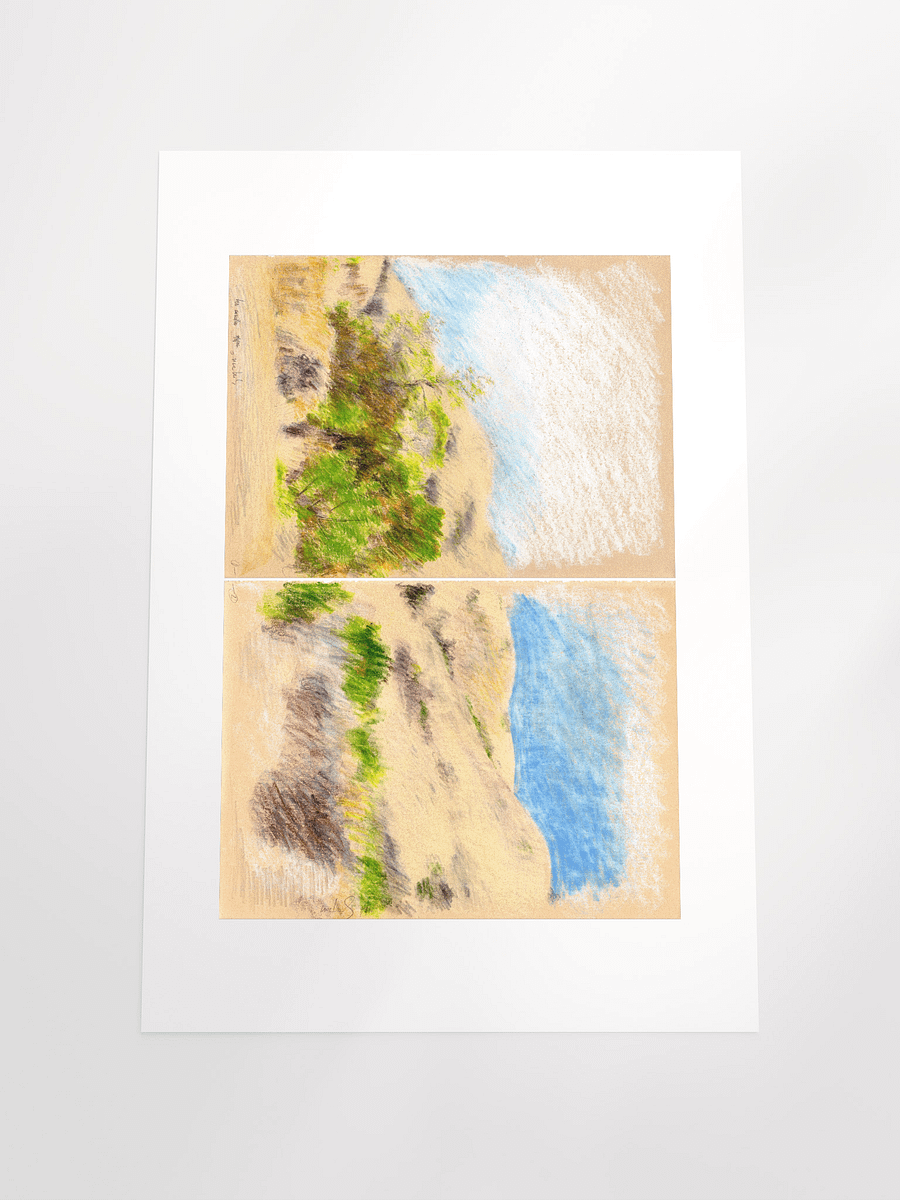 Leo Carillo State Park, CA #1 & #2 (diptych) 09.08.86 print product image (5)