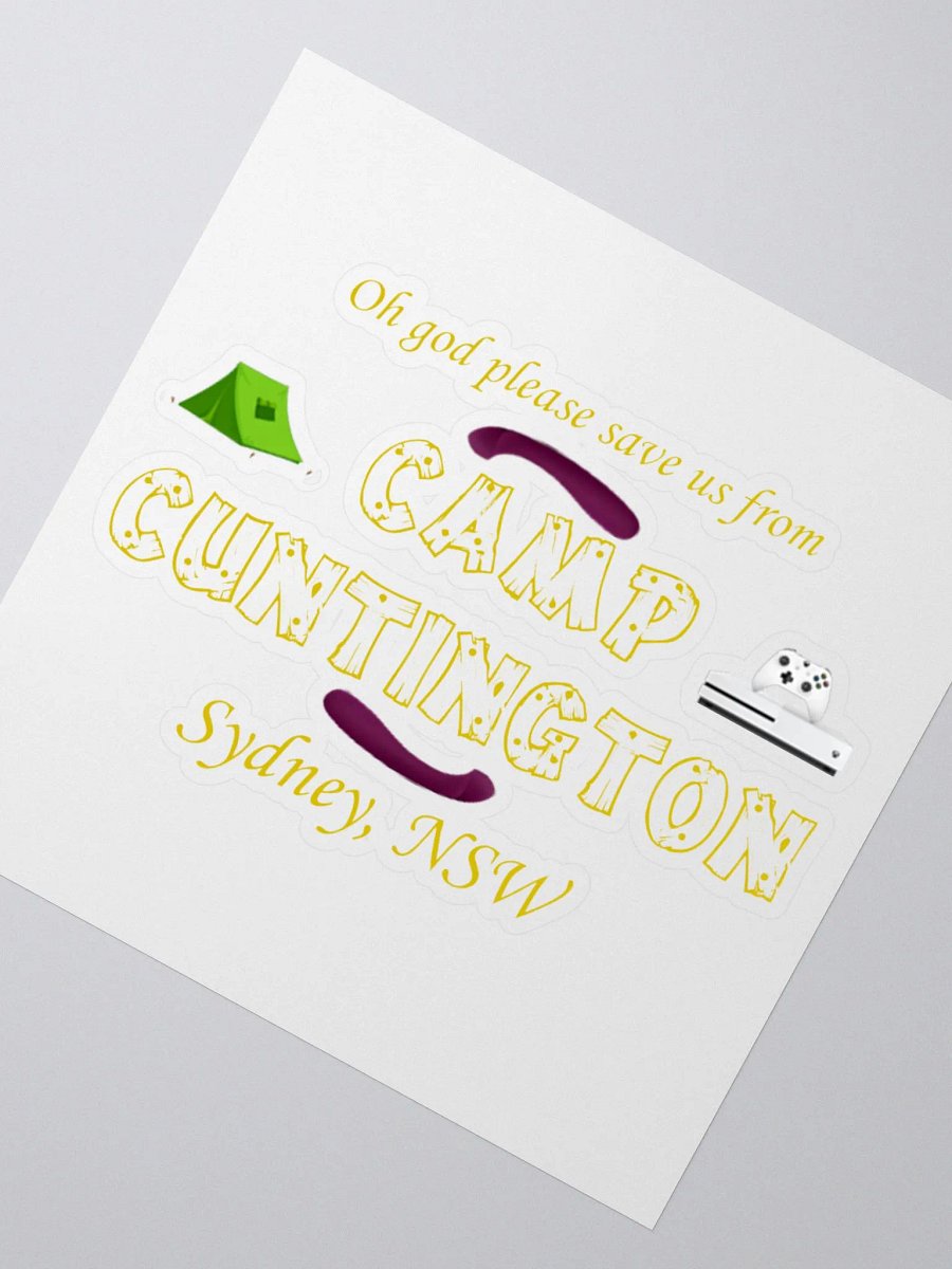 Camp C*ntington Sticker product image (6)